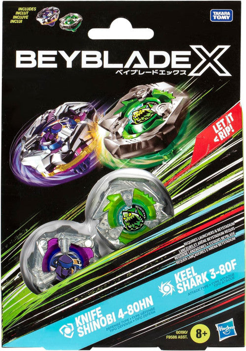 Beyblade X - Ensemble Duo Knife et Keel
