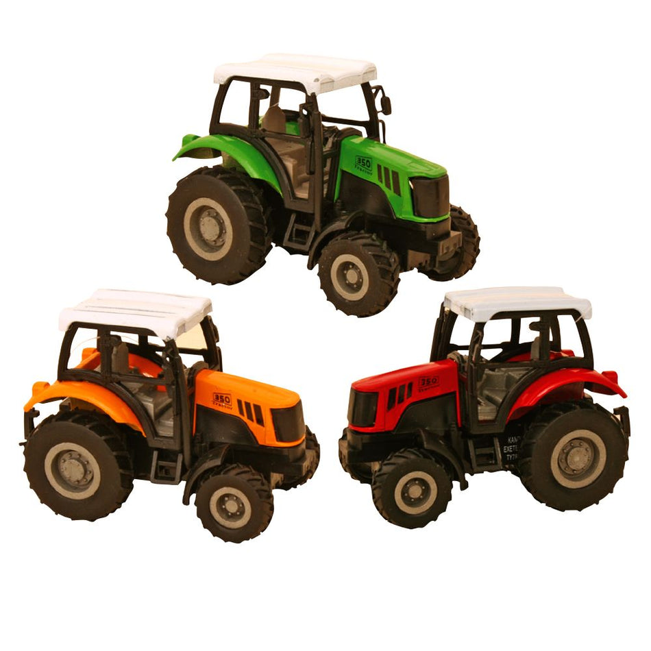 Keycraft FM111 - tracteur de ferme à rétrofriction, coloris assortis