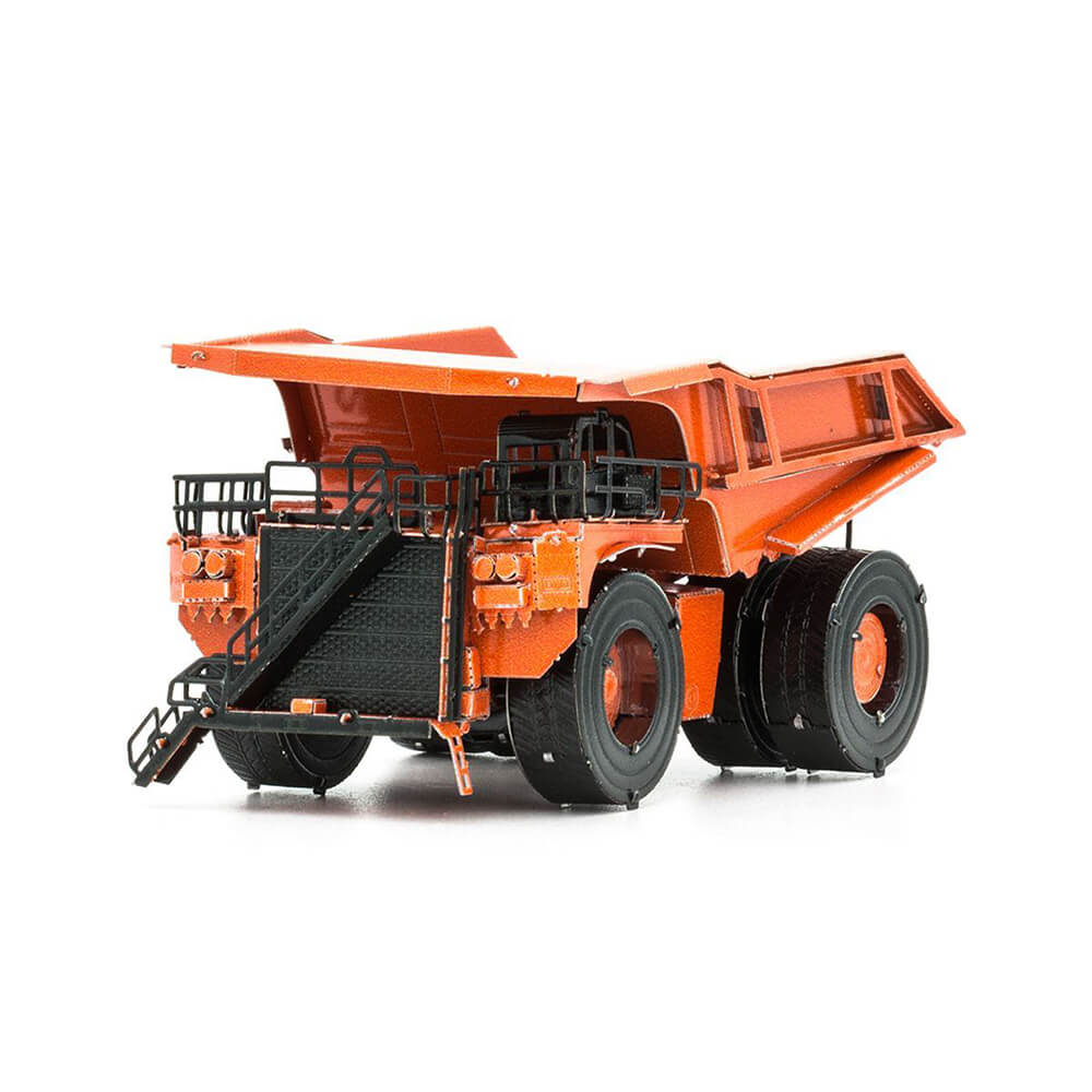 ***** Metal Earth - Mining Truck (Orange)