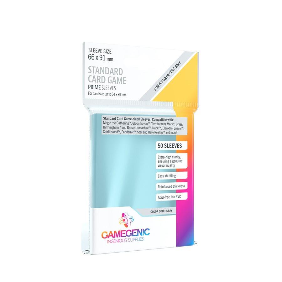 Gamegen!c 50 Sleeves - Standard 66 x 91 Grey