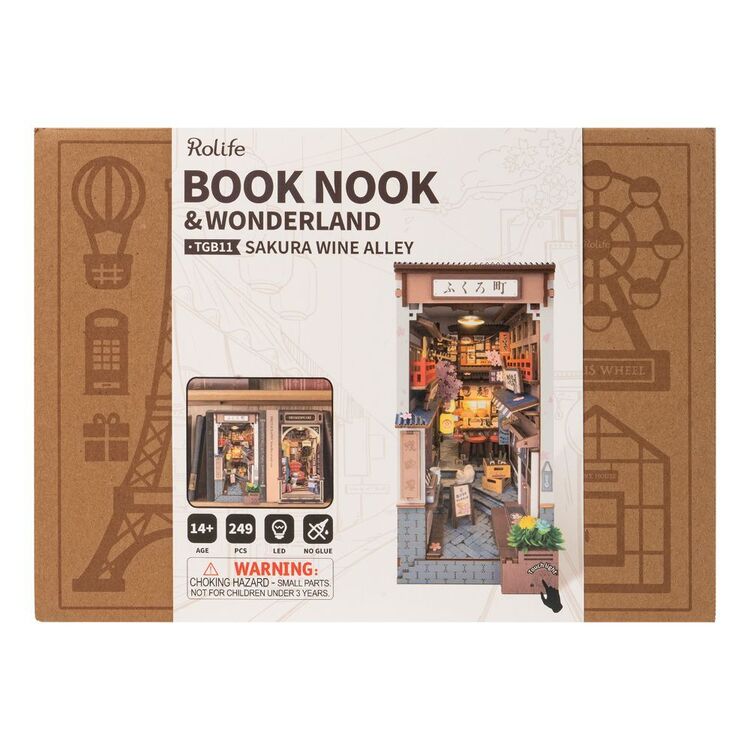 Rolife - Book nook & Wonderland - Sakura Wine Alley
