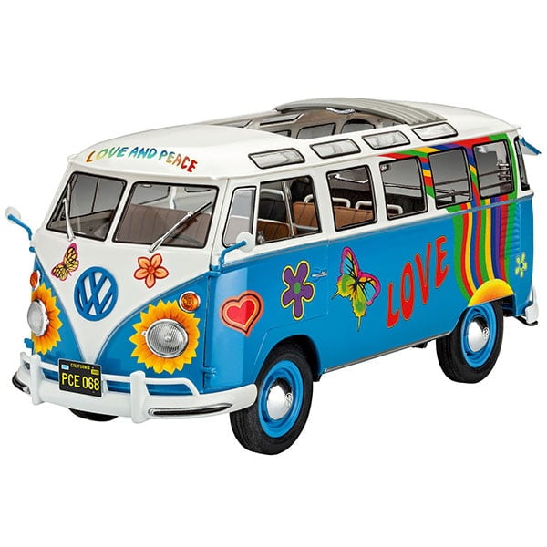Revell - Samba Bus Flower Power — référence REV07050