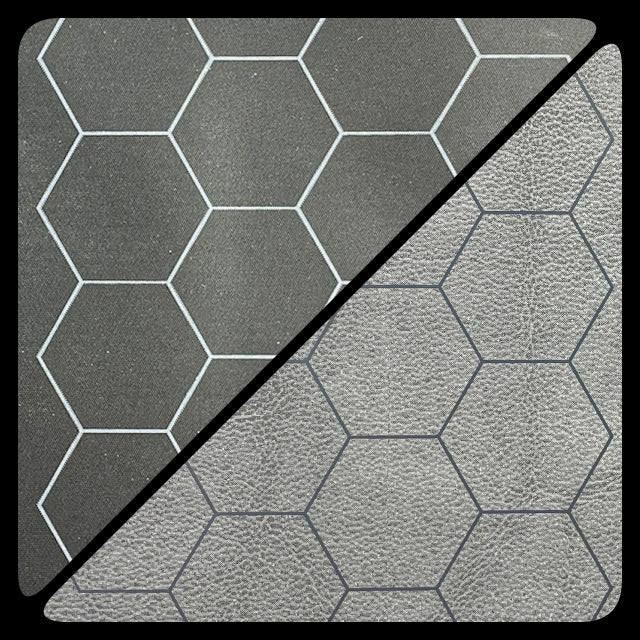 Chessex 1" Hex Pattern Gris et Noir