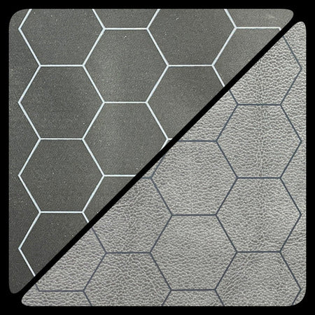 Chessex 1" Hex Pattern Gris et Noir