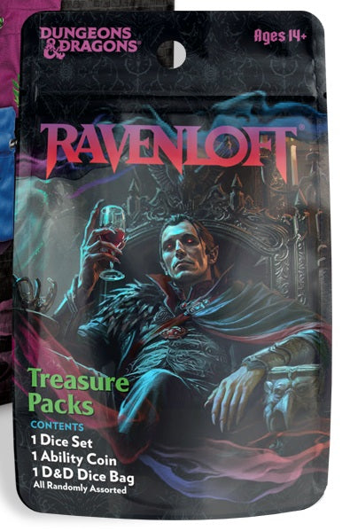 DND MISTS OF RAVENLOFT TREASURE PACKS