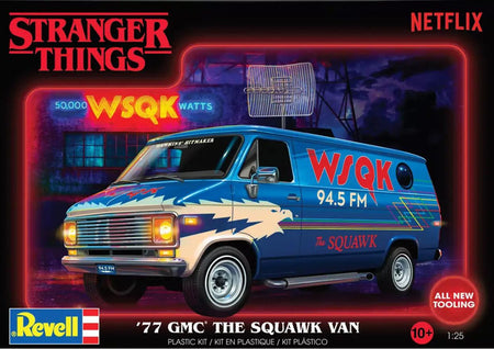 Revell - Stranger Things '77 GMC The Squawk — référence RMX4578