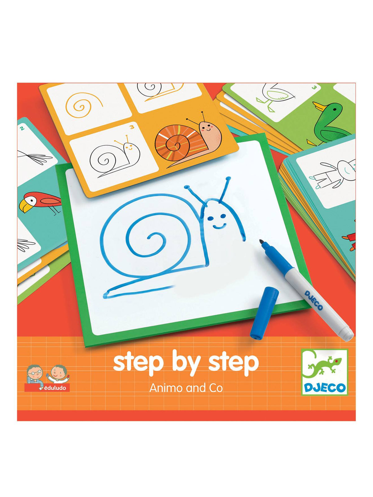 Djeco - Eduludo - Step by step : Animo and Co