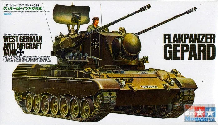 Tamiya - West German Flakpanzer Gepard 1:35