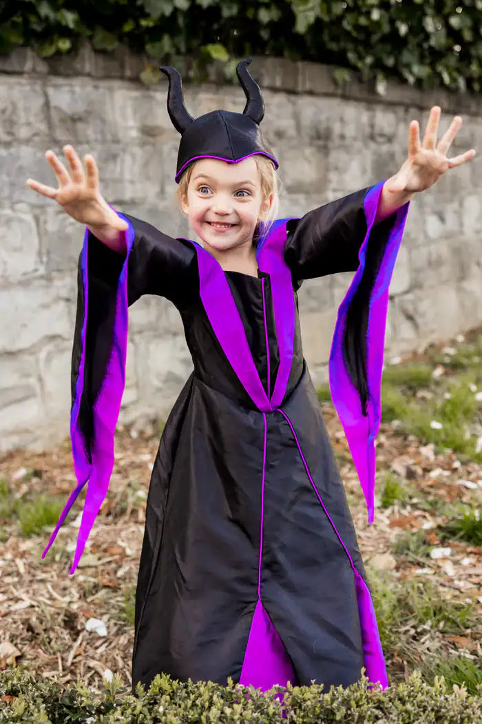 Costume de Princesse Vilaine Maléfique deluxe 5/6 ans